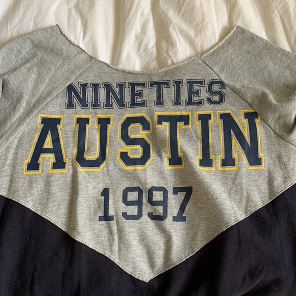 Austin Off The Shoulder Sweatshirt - Picture 2 of 4